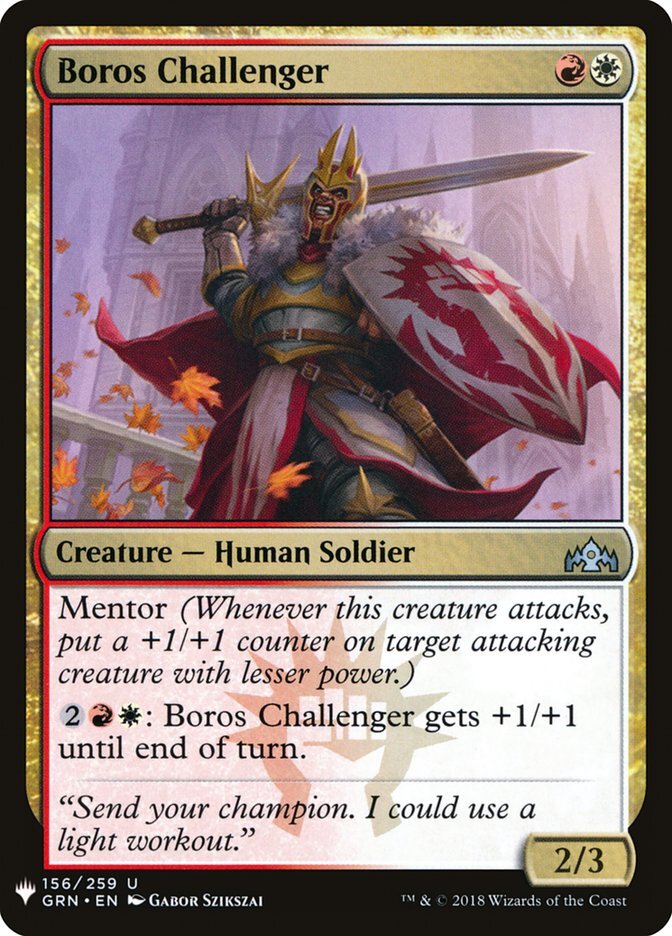 Boros Challenger - The List-(156)