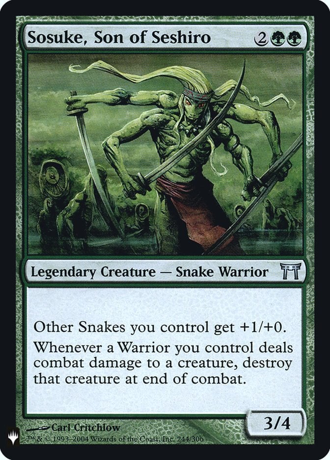 Sosuke, Son of Seshiro - The List-(244)-Foil