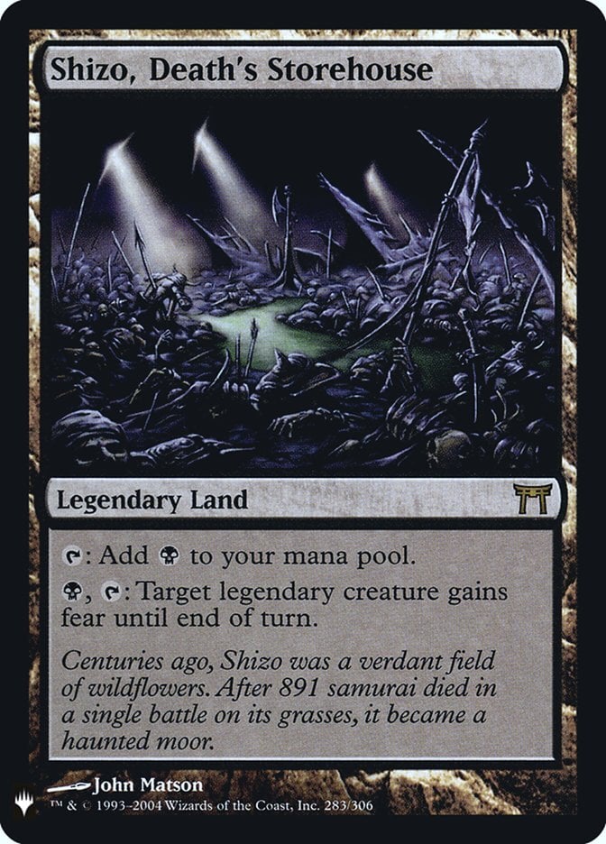 Shizo, Death's Storehouse - The List-(283)-Foil