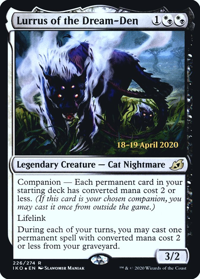 Lurrus of the Dream-Den - Prerelease Events: Ikoria: Lair of Behemoths-(226)-Foil