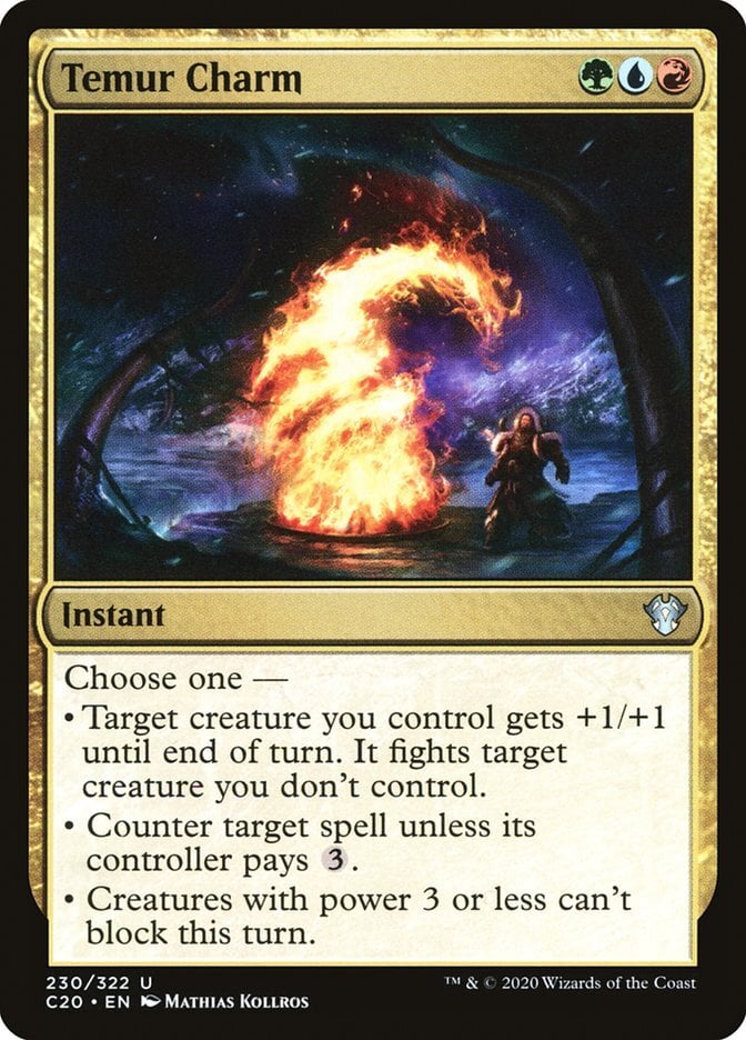 Temur Charm - Commander 2020-(230)