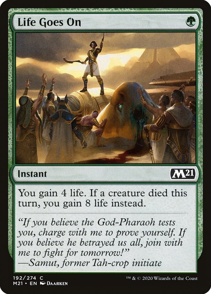 Life Goes On - Core Set 2021-(192)-Foil