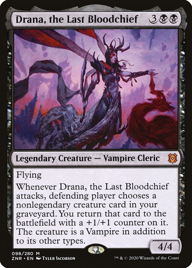 Drana, the Last Bloodchief - Zendikar Rising-(098)
