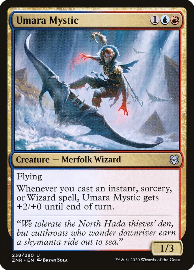 Umara Mystic - Zendikar Rising-(238)-Foil