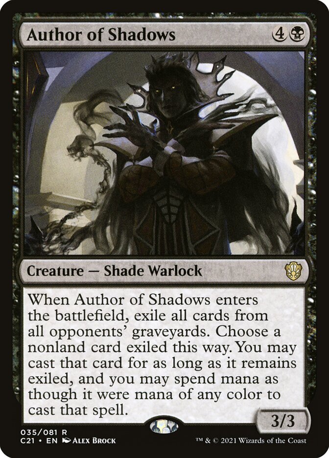Author of Shadows - Commander 2021-(035)