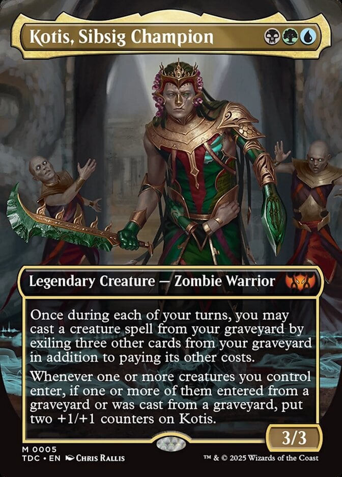 Kotis, Sibsig Champion - Tarkir: Dragonstorm Commander-(005)-Foil