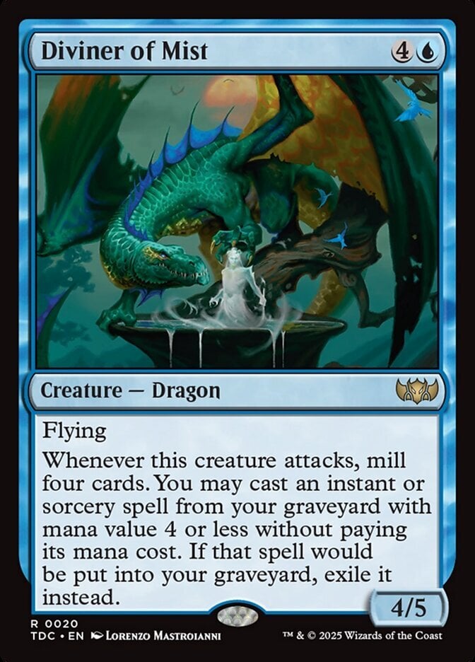 Diviner of Mist - Tarkir: Dragonstorm Commander-(020)