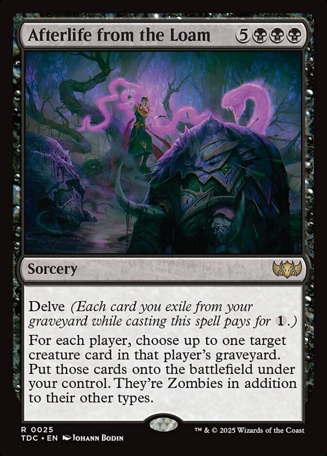 Afterlife from the Loam - Tarkir: Dragonstorm Commander-(025)
