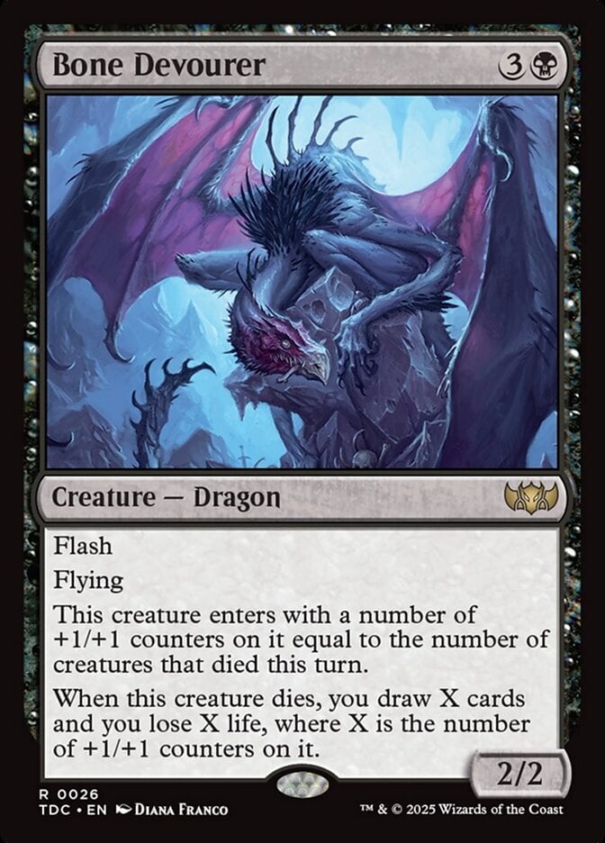 Bone Devourer - Tarkir: Dragonstorm Commander-(026)