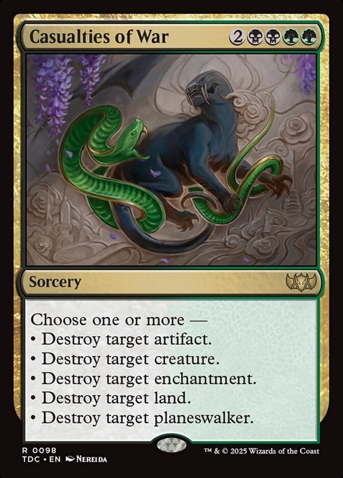 Casualties of War - Tarkir: Dragonstorm Commander-(098)