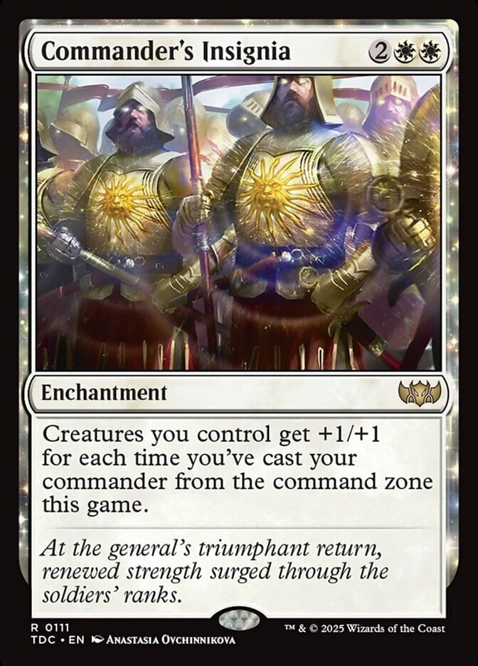 Commander's Insignia - Tarkir: Dragonstorm Commander-(111)