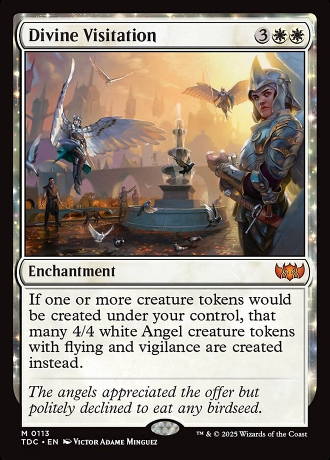 Divine Visitation - Tarkir: Dragonstorm Commander-(113)