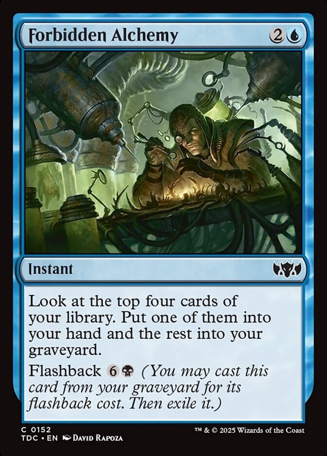 Forbidden Alchemy - Tarkir: Dragonstorm Commander-(152)