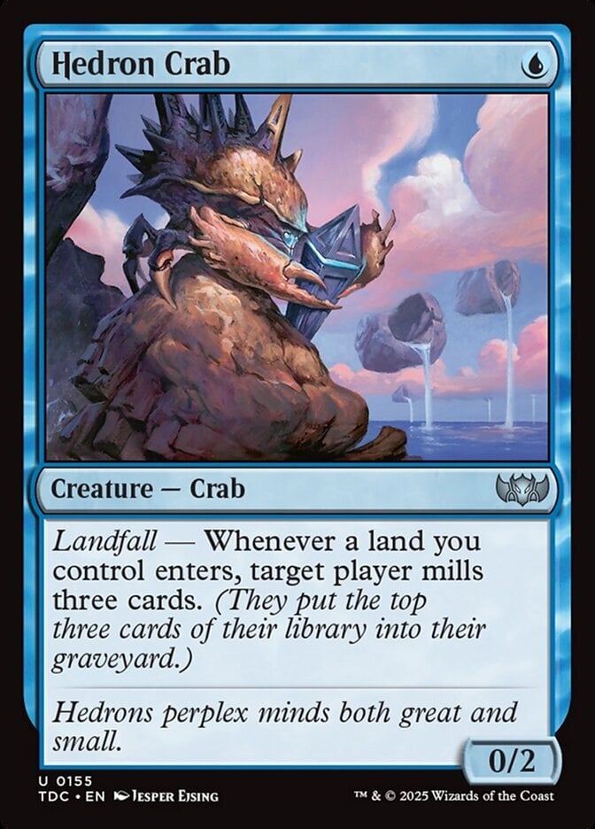 Hedron Crab - Tarkir: Dragonstorm Commander-(155)