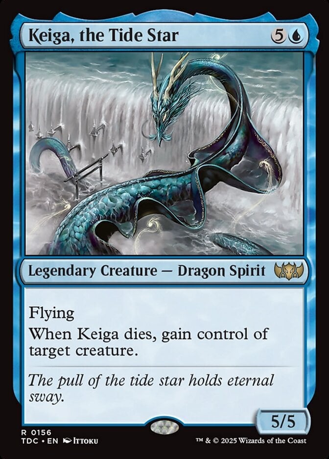 Keiga, the Tide Star - Tarkir: Dragonstorm Commander-(156)