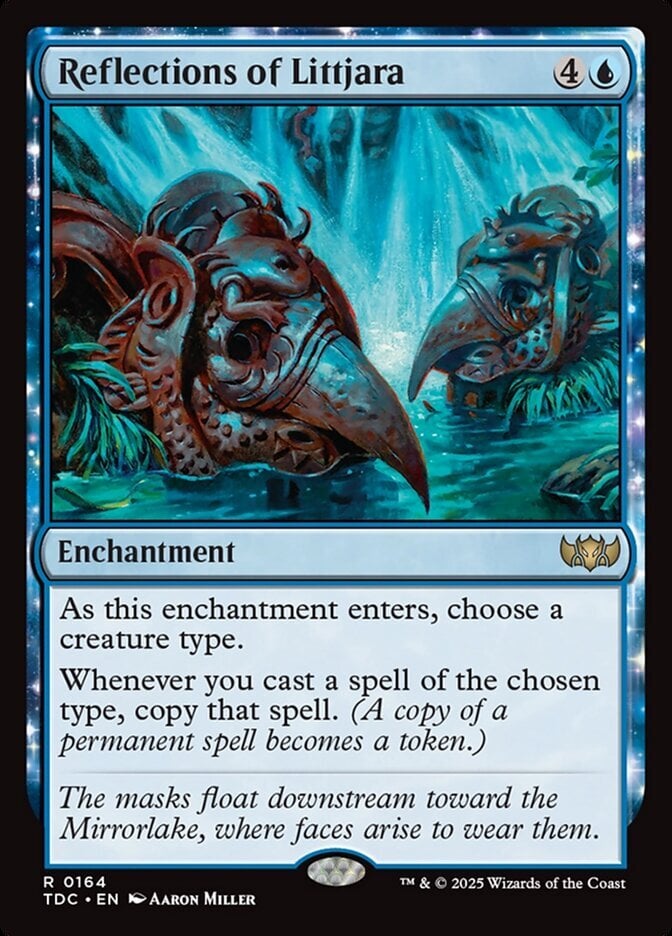 Reflections of Littjara - Tarkir: Dragonstorm Commander-(164)