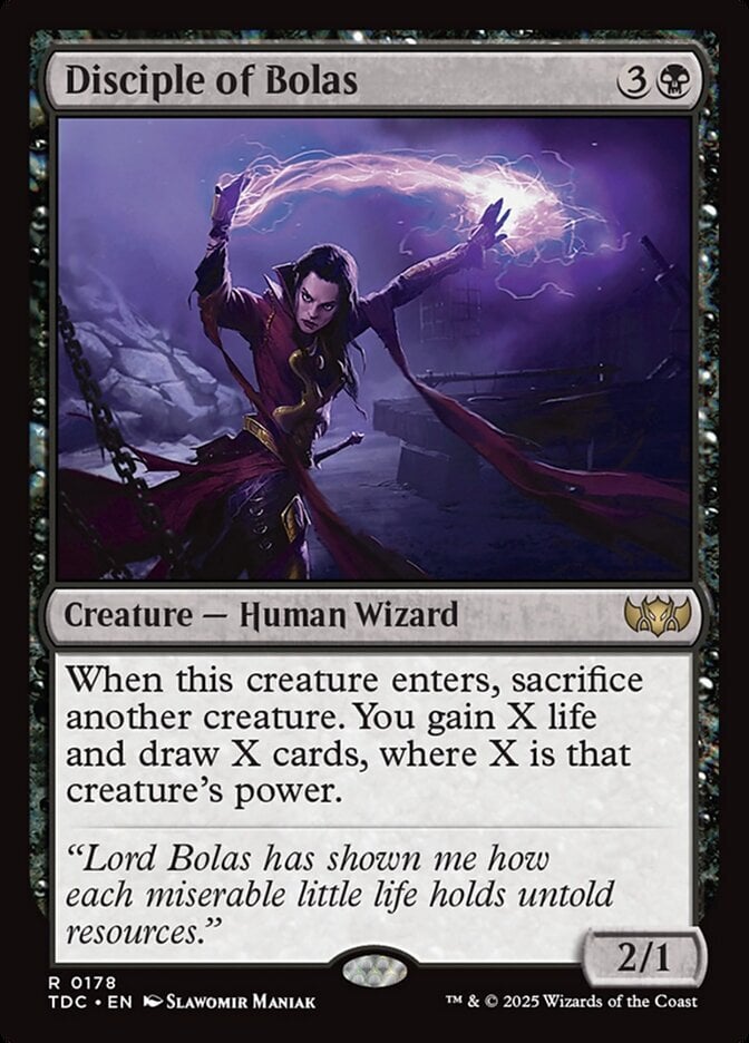 Disciple of Bolas - Tarkir: Dragonstorm Commander-(178)