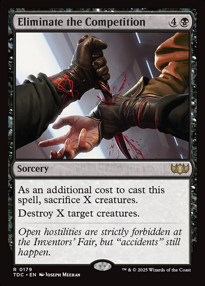 Eliminate the Competition - Tarkir: Dragonstorm Commander-(179)