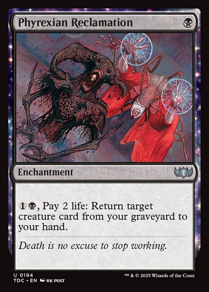 Phyrexian Reclamation - Tarkir: Dragonstorm Commander-(194)