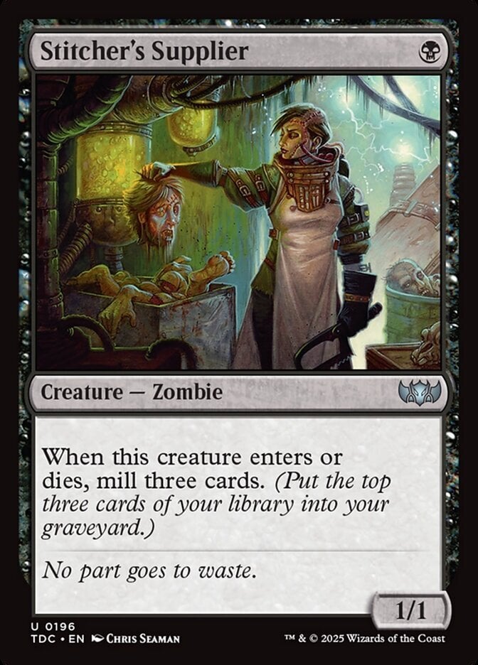 Stitcher's Supplier - Tarkir: Dragonstorm Commander-(196)