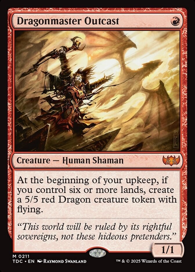 Dragonmaster Outcast - Tarkir: Dragonstorm Commander-(211)