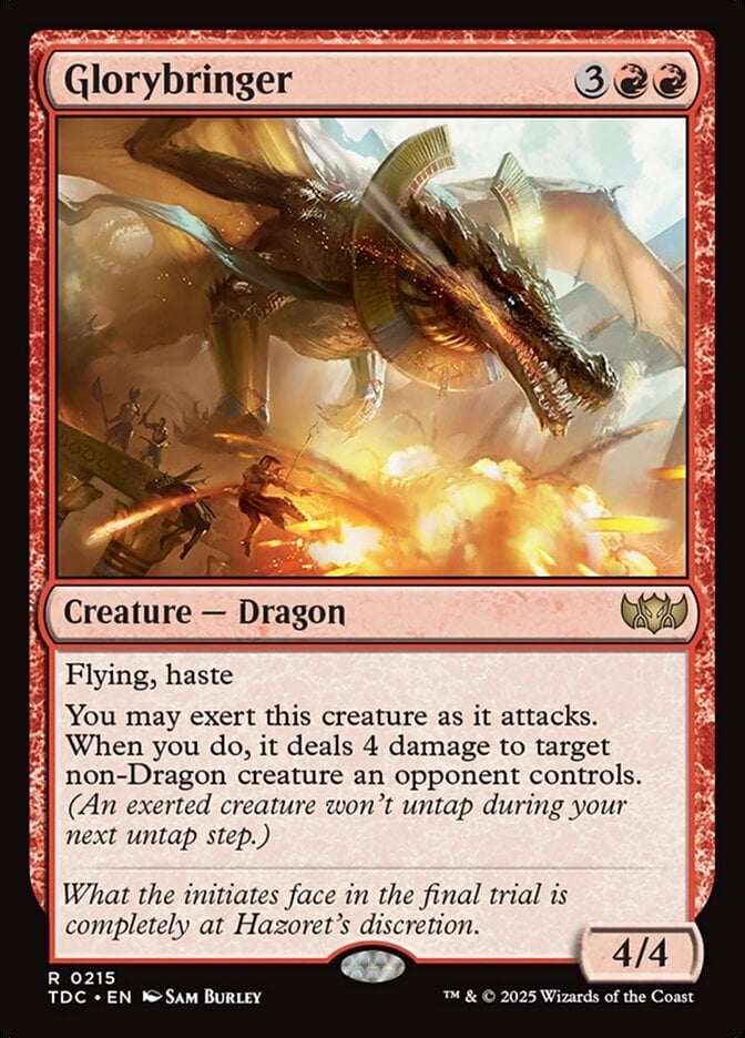 Glorybringer - Tarkir: Dragonstorm Commander-(215)