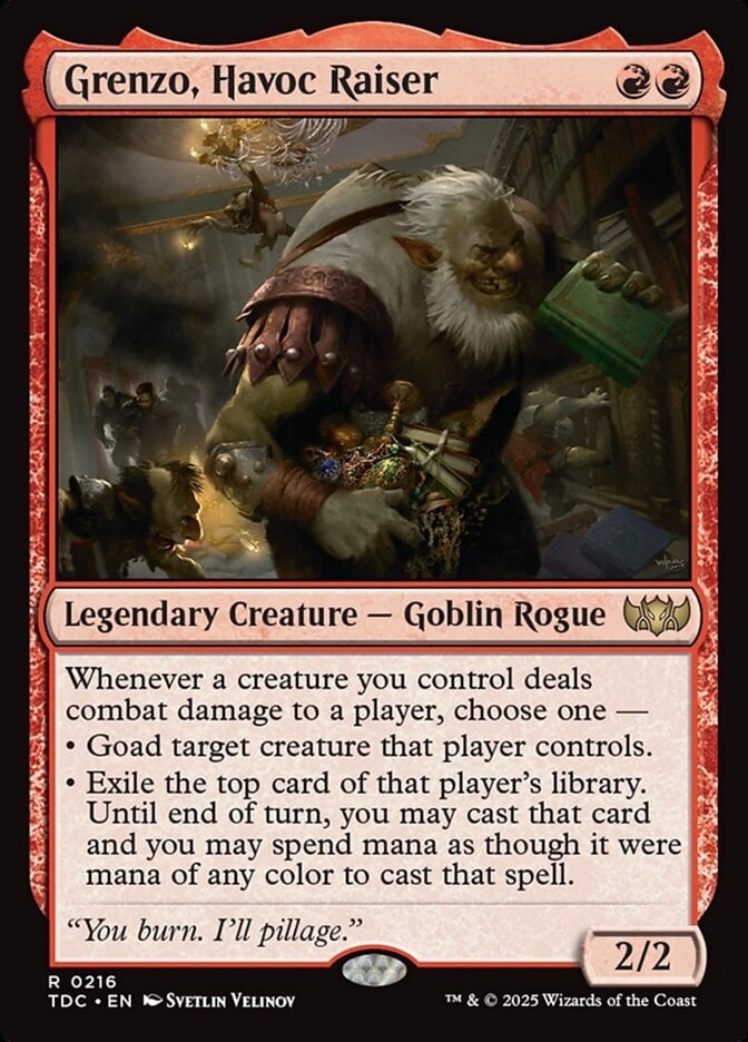 Grenzo, Havoc Raiser - Tarkir: Dragonstorm Commander-(216)