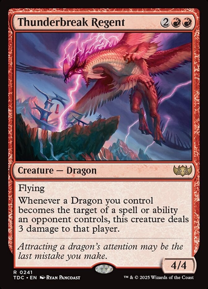 Thunderbreak Regent - Tarkir: Dragonstorm Commander-(241)