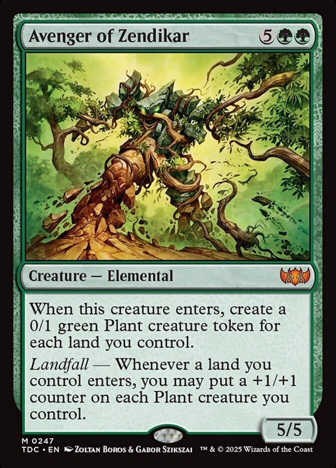 Avenger of Zendikar - Tarkir: Dragonstorm Commander-(247)