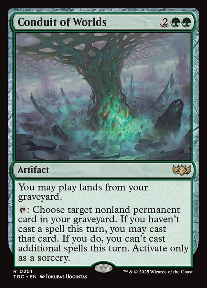 Conduit of Worlds - Tarkir: Dragonstorm Commander-(251)