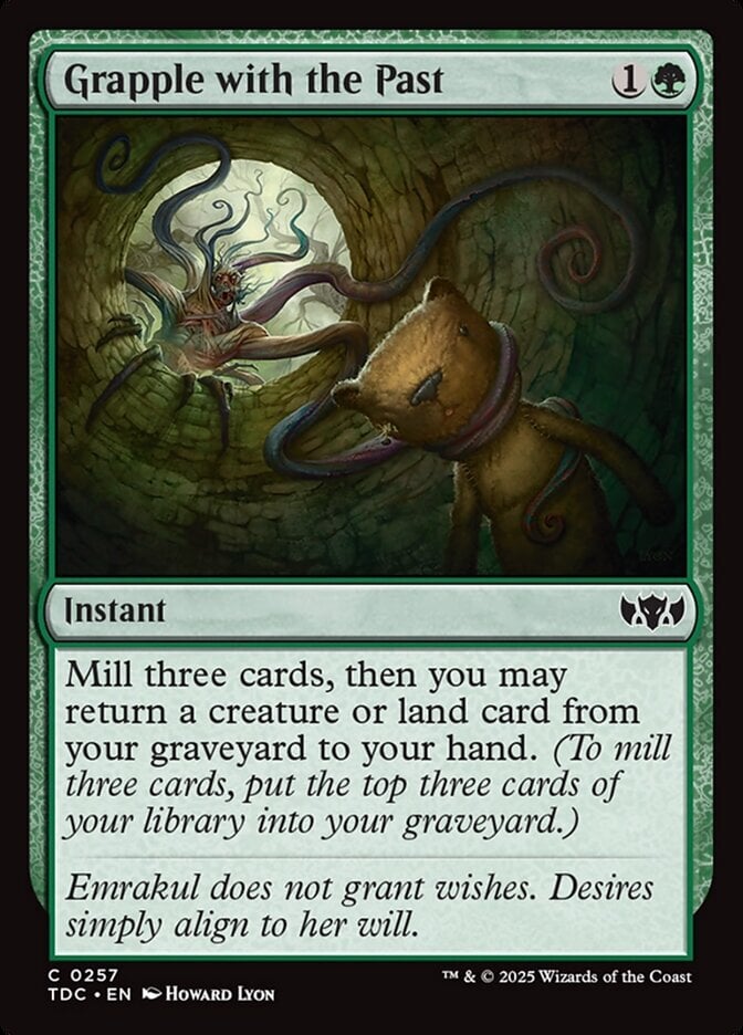 Grapple with the Past - Tarkir: Dragonstorm Commander-(257)