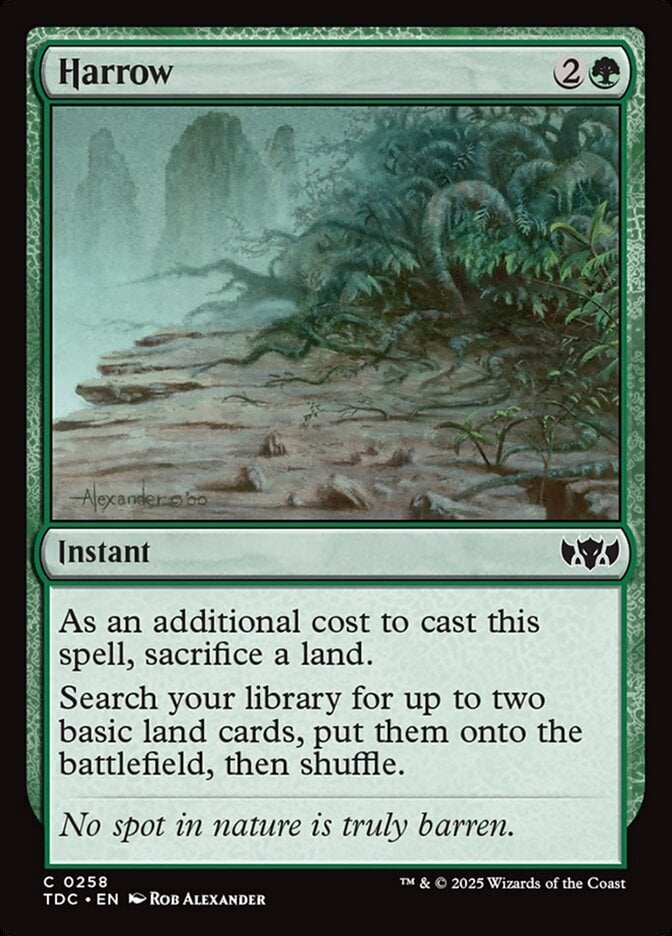Harrow - Tarkir: Dragonstorm Commander-(258)