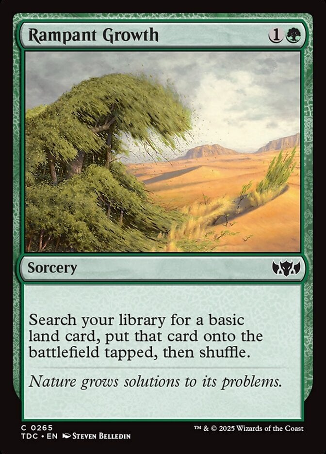 Rampant Growth - Tarkir: Dragonstorm Commander-(265)