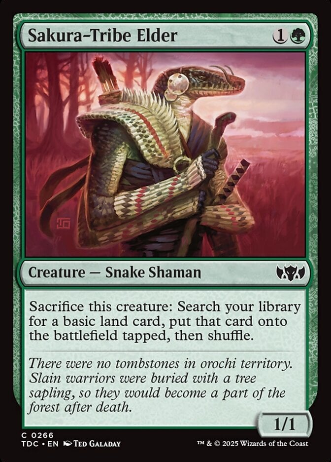 Sakura-Tribe Elder - Tarkir: Dragonstorm Commander-(266)