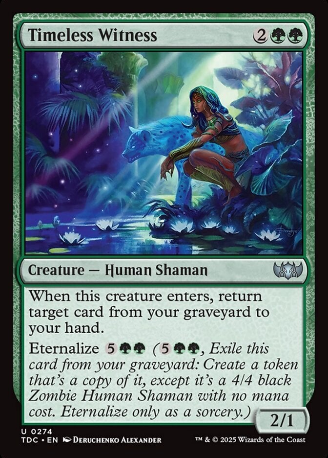 Timeless Witness - Tarkir: Dragonstorm Commander-(274)