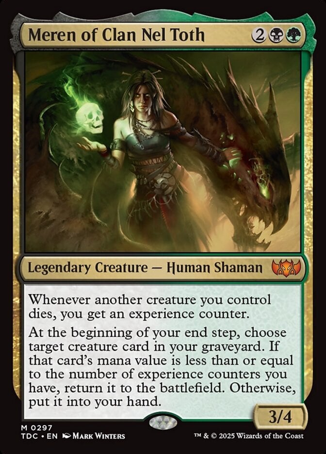 Meren of Clan Nel Toth - Tarkir: Dragonstorm Commander-(297)
