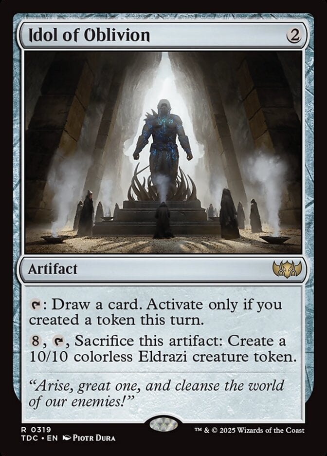 Idol of Oblivion - Tarkir: Dragonstorm Commander-(319)