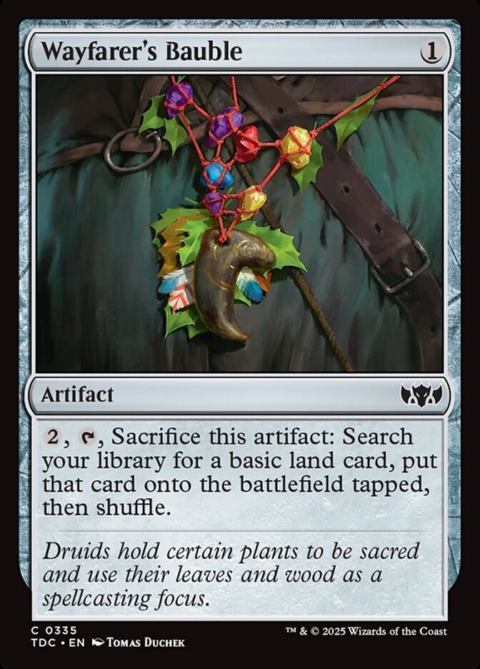 Wayfarer's Bauble - Tarkir: Dragonstorm Commander-(335)