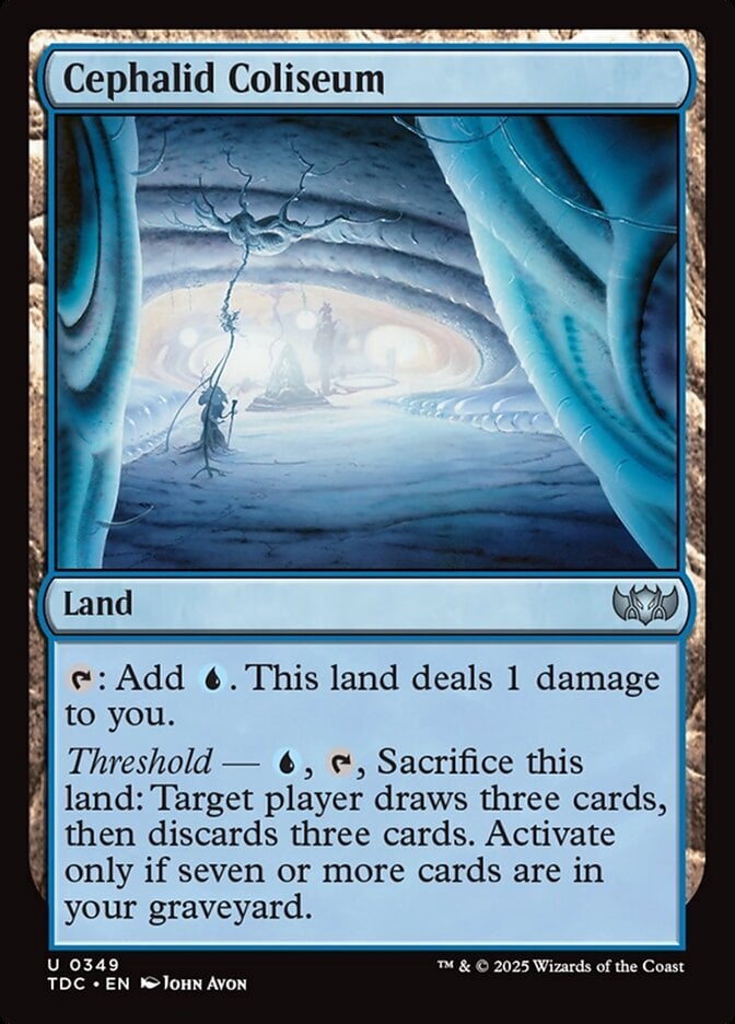 Cephalid Coliseum - Tarkir: Dragonstorm Commander-(349)