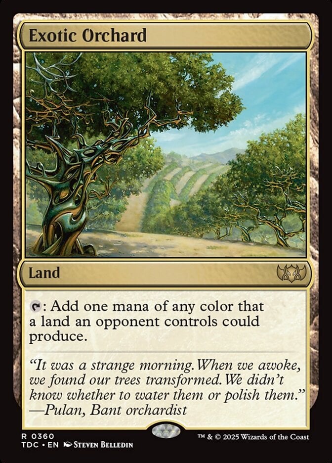 Exotic Orchard - Tarkir: Dragonstorm Commander-(360)