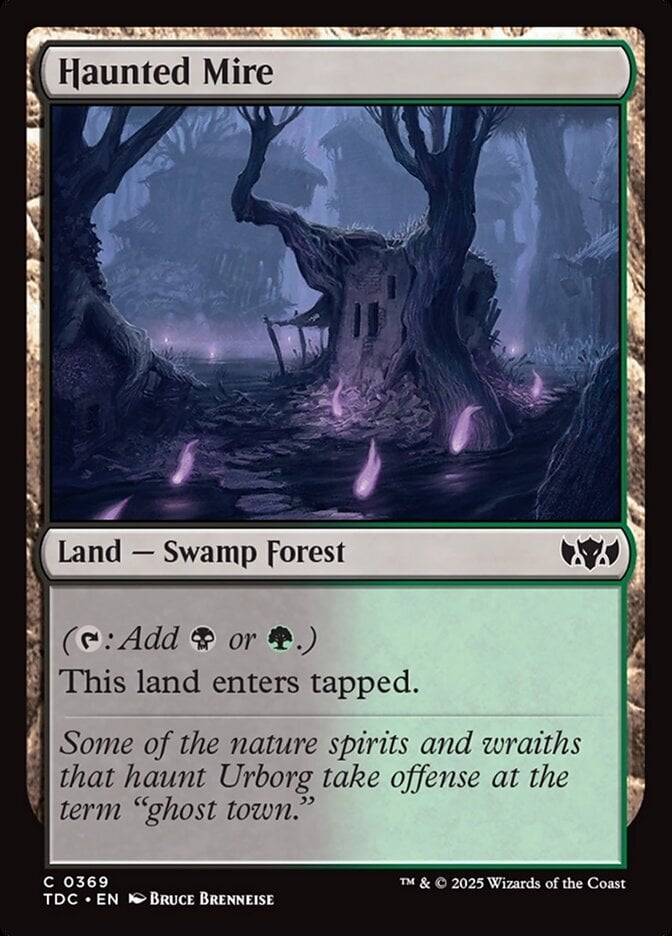 Haunted Mire - Tarkir: Dragonstorm Commander-(369)